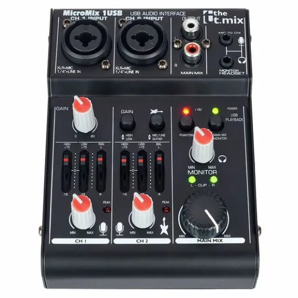 the t.mix MicroMix 1 USB