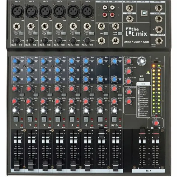 the t.mix xmix 1202 FX USB