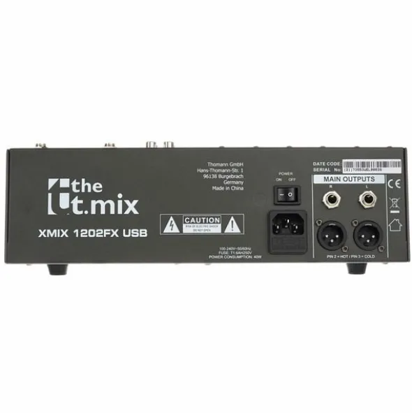 the t.mix xmix 1202 FX USB