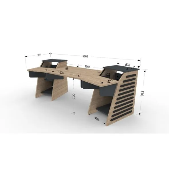 Thomann Creative Desk Double Black