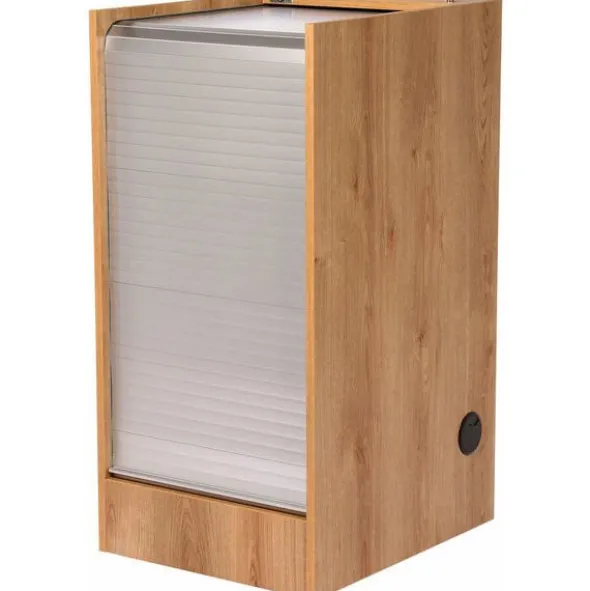 Thon Studio L-Rack 17U Media oak