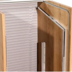 Thon Studio L-Rack 17U Media oak
