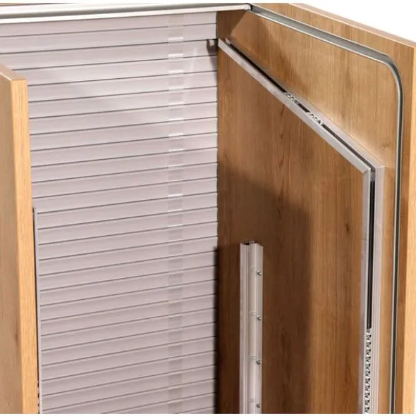 Thon Studio L-Rack 17U Media oak