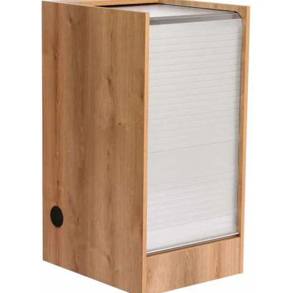 Thon Studio L-Rack 17U Media oak