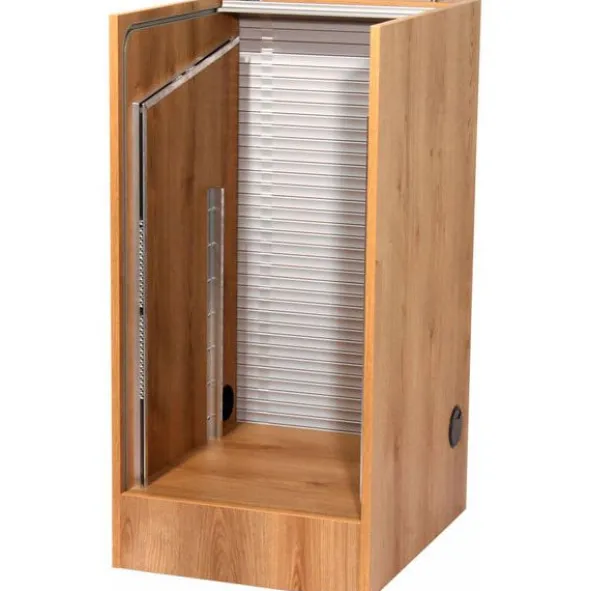 Thon Studio L-Rack 17U Media oak