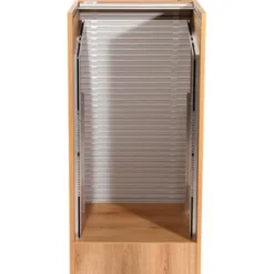 Thon Studio L-Rack 17U Media oak