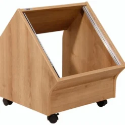 Thon Studio Side Rack 10U oak