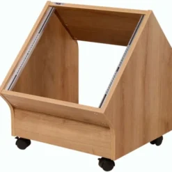 Thon Studio Side Rack 10U oak