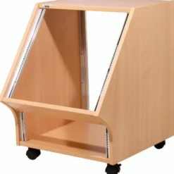 Thon Studio Side Rack XL 10U beech