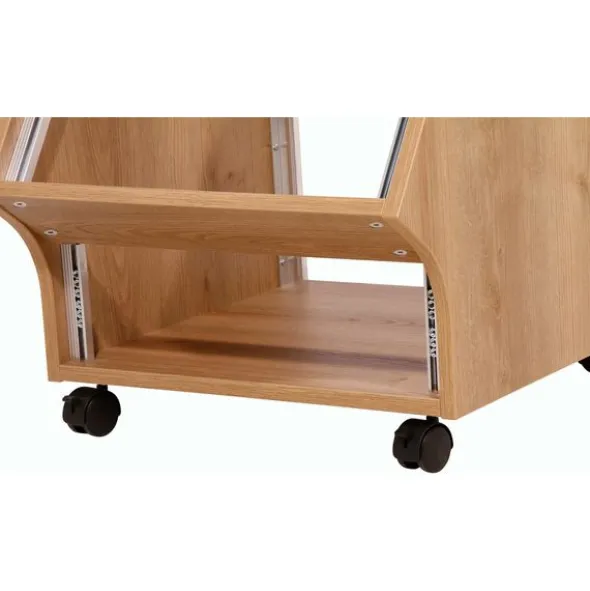 Thon Studio Side Rack XL 10U oak