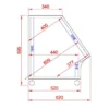 Thon Studio Side Rack XL 10U white