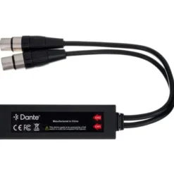 Tight AV Dante 2-channel Input Adapter