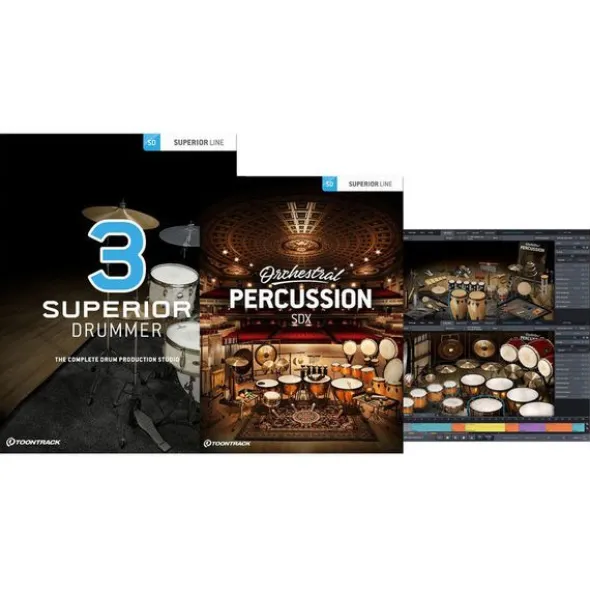 Toontrack Superior Drummer 3 Orch. Edit.