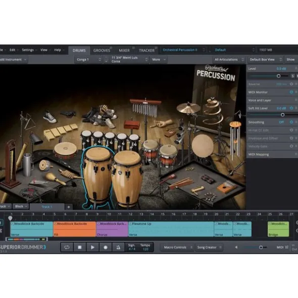 Toontrack Superior Drummer 3 Orch. Edit.