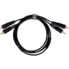 UDG Ultimate Cable RCA Straight BL