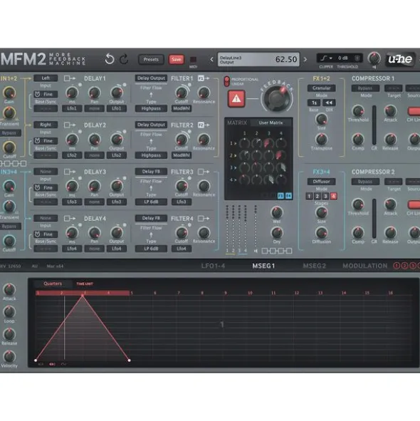 u-he MFM2: More Feedback Machine