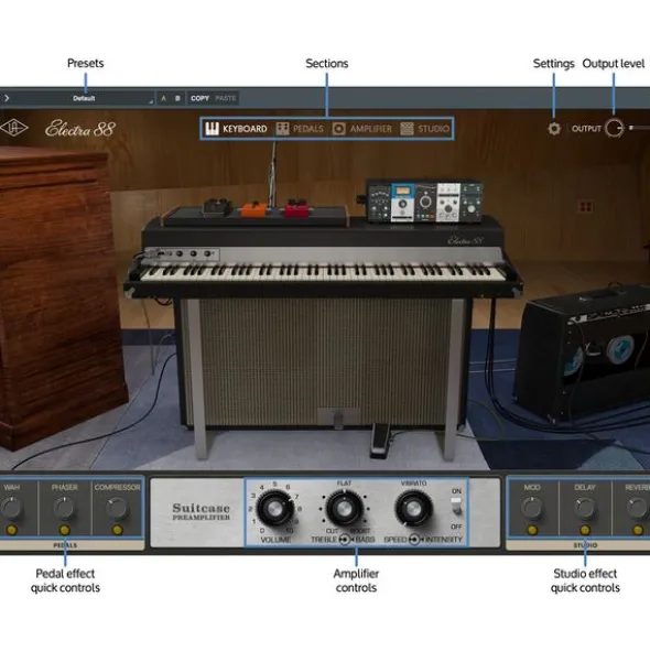 Universal Audio Electra 88 Vintage Keys Native