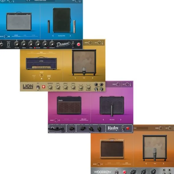 Universal Audio UAD Guitar Amp Bundle Mk2