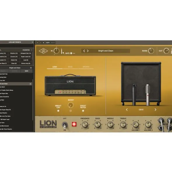 Universal Audio UAD Lion '68 Super Lead Amp