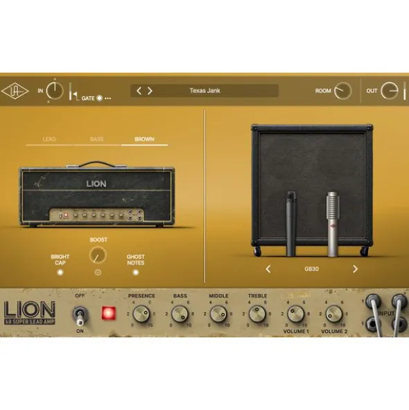 Universal Audio UAD Lion '68 Super Lead Amp