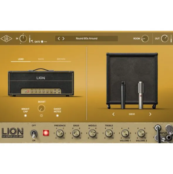 Universal Audio UAD Lion '68 Super Lead Amp