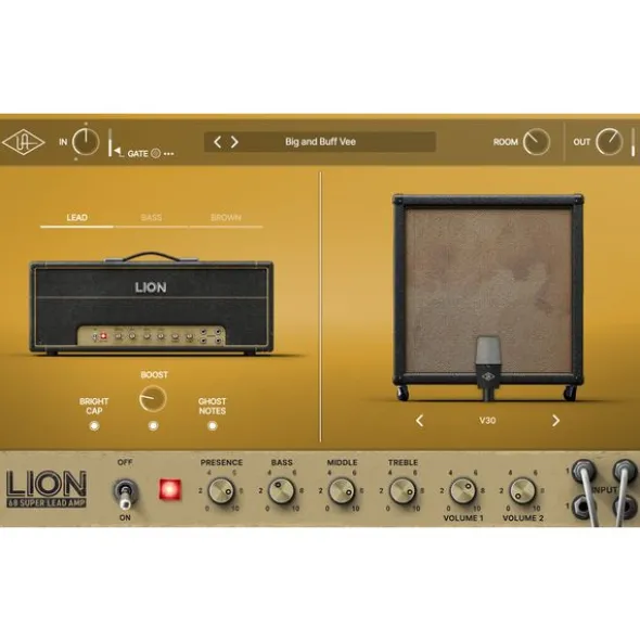 Universal Audio UAD Lion '68 Super Lead Amp
