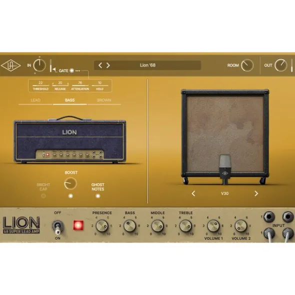 Universal Audio UAD Lion '68 Super Lead Amp