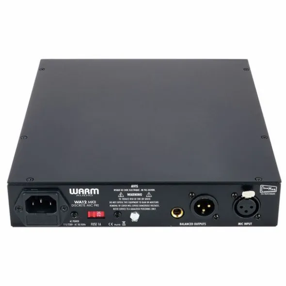 Warm Audio WA12 MKII Black