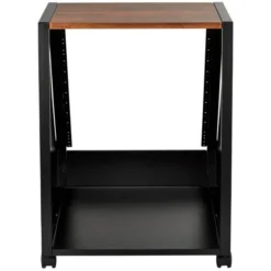 Wavebone Fin Rackmount Case Wood