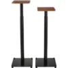 Wavebone Grand Speaker Stand Set Wood