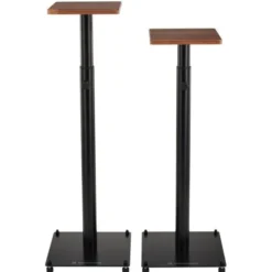 Wavebone Grand Speaker Stand Set Wood