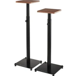 Wavebone Grand Speaker Stand Set Wood