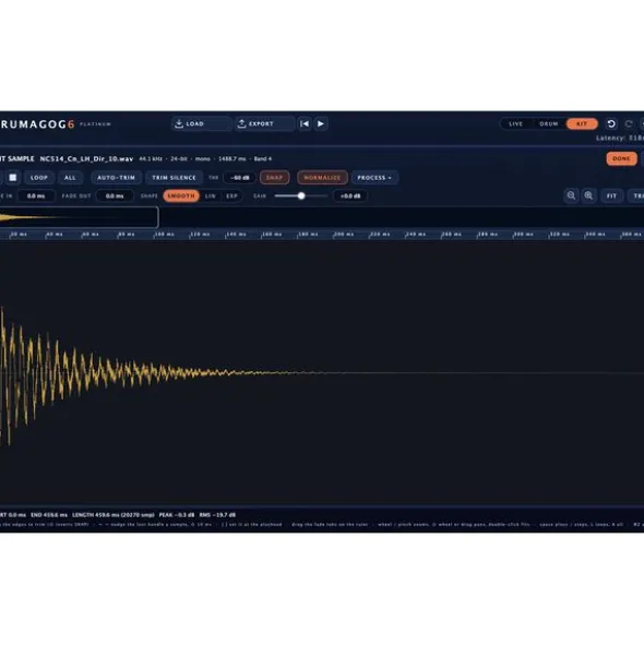 WaveMachine Labs Drumagog 6 Platinum