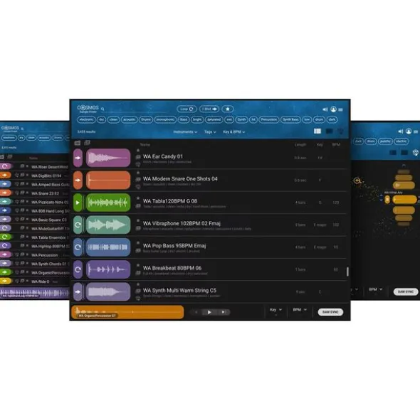 Waves COSMOS Sample Finder