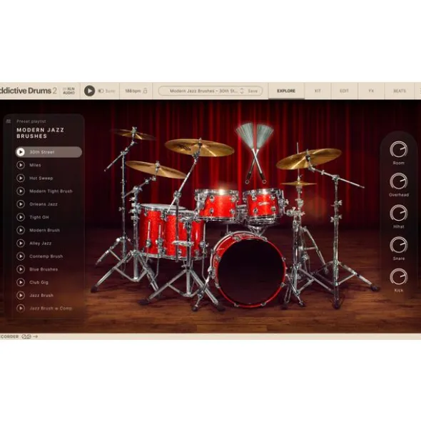 XLN Audio AD 2 Modern Jazz Brushes