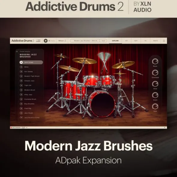 XLN Audio AD 2 Modern Jazz Brushes