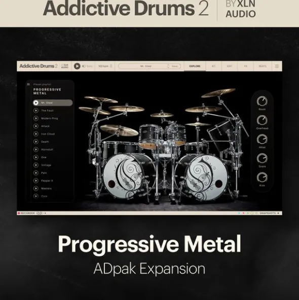 XLN Audio AD2 Progressive Metal