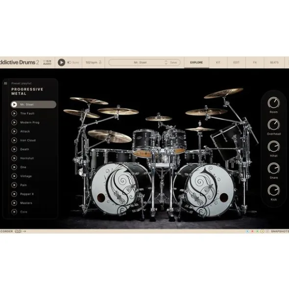XLN Audio AD2 Progressive Metal