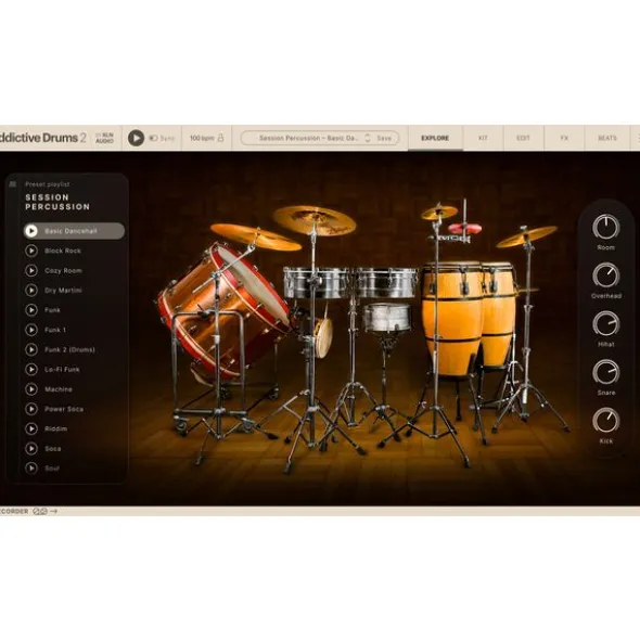 XLN Audio AD 2 Session Percussion