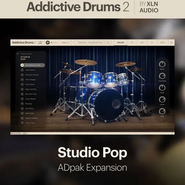XLN Audio AD 2 Studio Pop