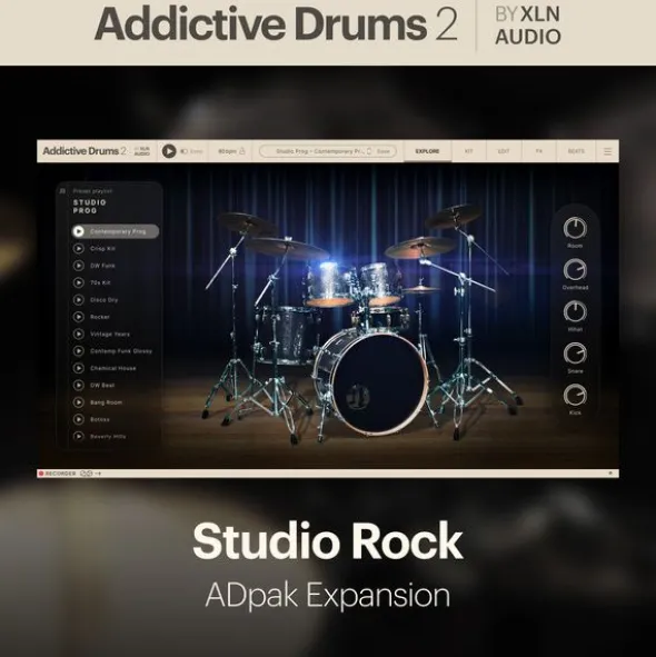 XLN Audio AD 2 Studio Rock