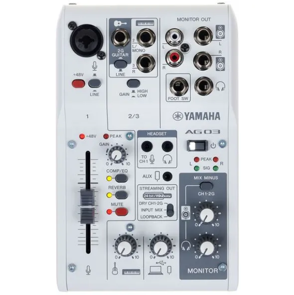 Yamaha AG03 MK2 WH