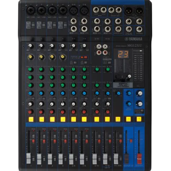 Yamaha MG12 XU Case Bundle