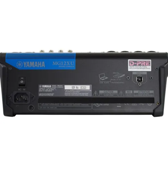 Yamaha MG12 XU Case Bundle