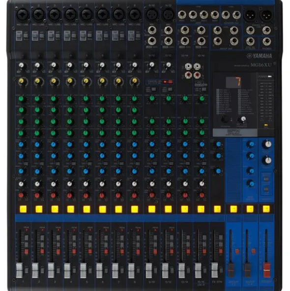 Yamaha MG16XU Case Bundle