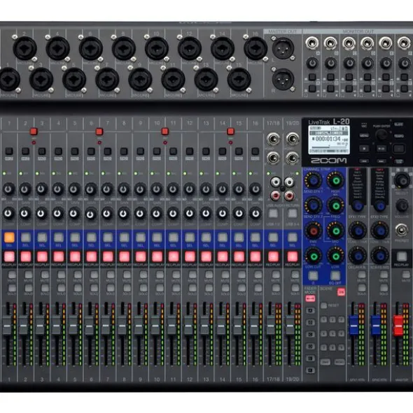Zoom LiveTrak L-20 Case Bundle