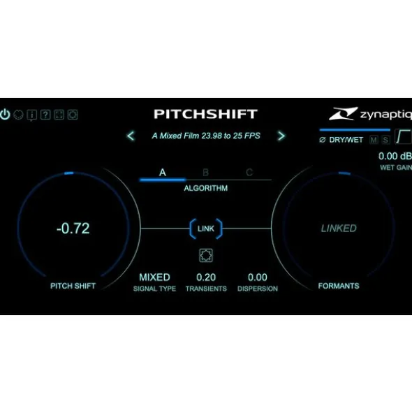 Zynaptiq Pitchshift