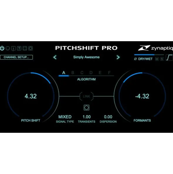 Zynaptiq Pitchshift Pro